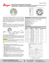 Thumbnail of document Manual - TBU-00 Temperature Transmitter